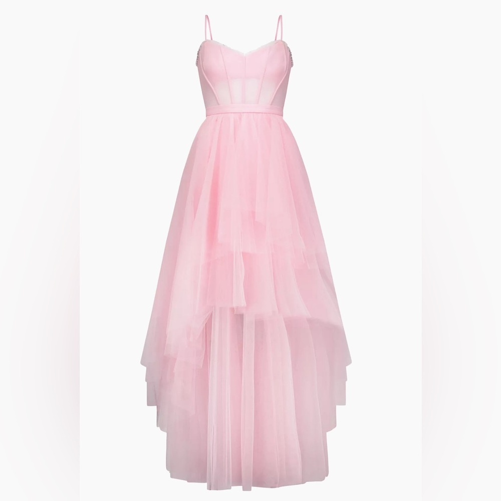BCBG Corset Tiered Gown - Picture 4 of 6
